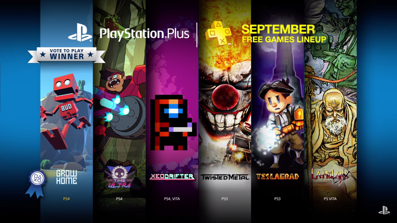 September PS Plus games announced with Grow Home as 1st