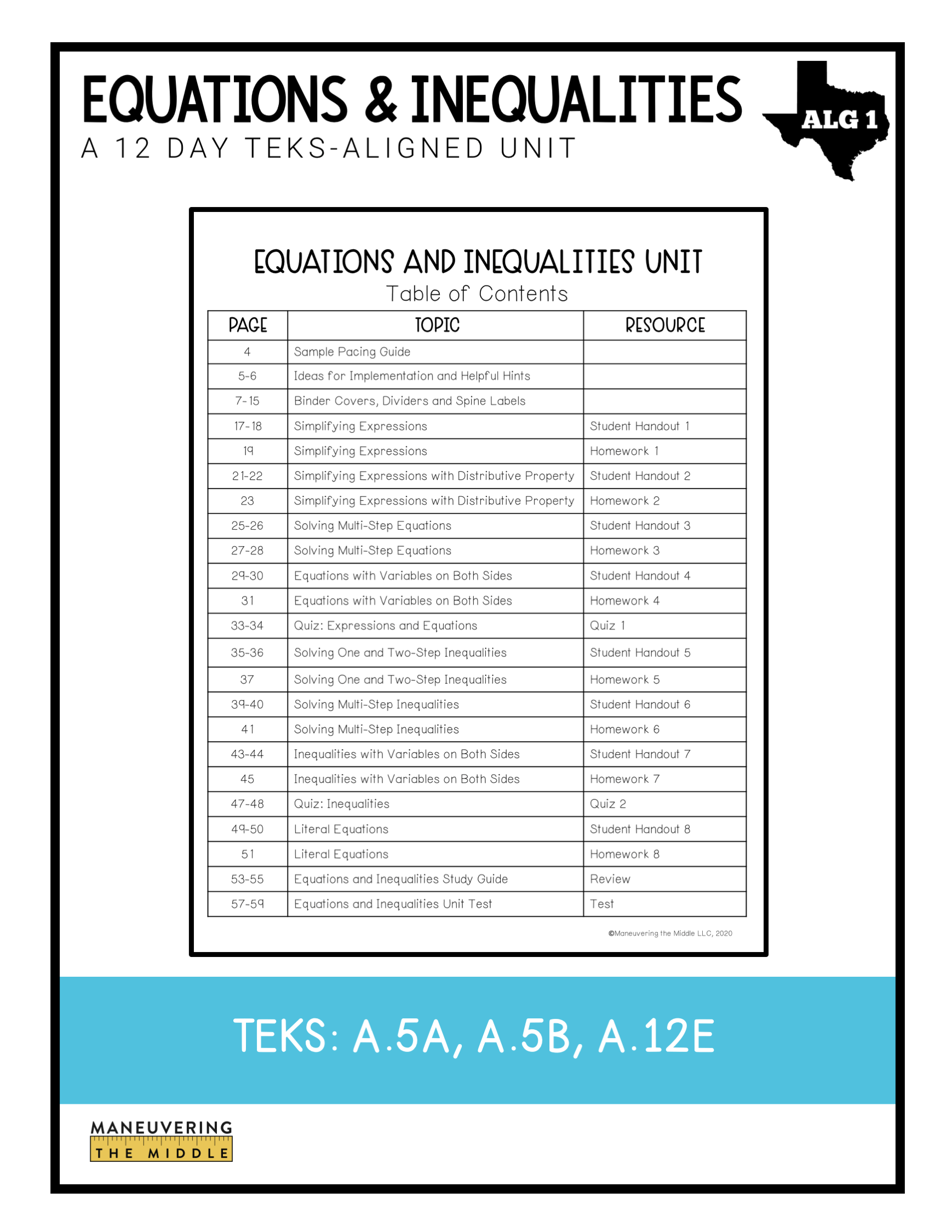 Maneuvering The Middle Llc 2017 Answer Key Real Number Syste(03)