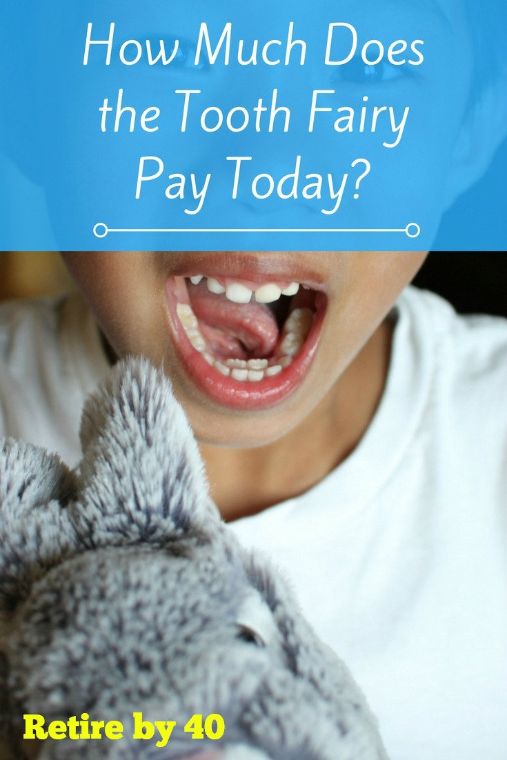 How Much Does the Tooth Fairy Pay Today? Retire by 40