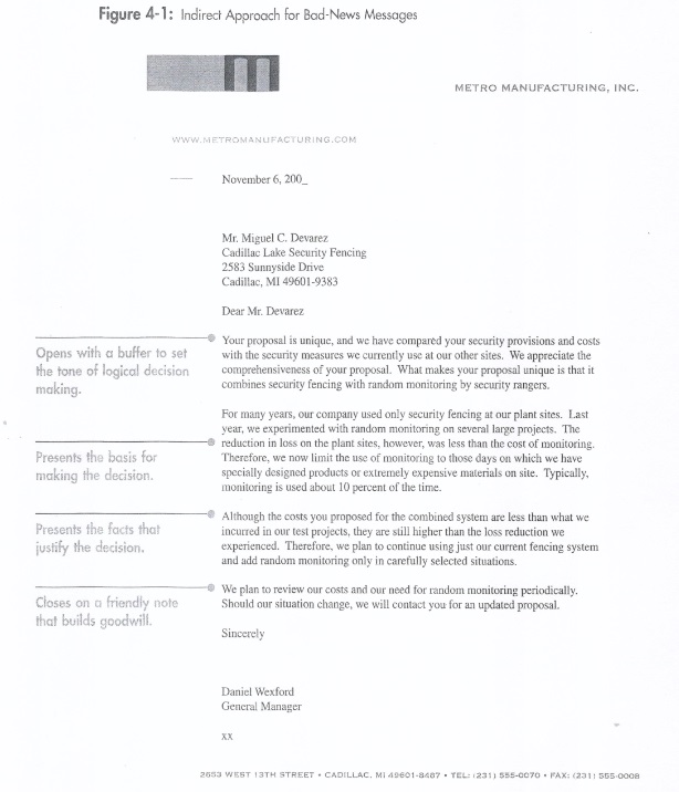 😎 Indirect bad news letter sample. ™ letter sample bad