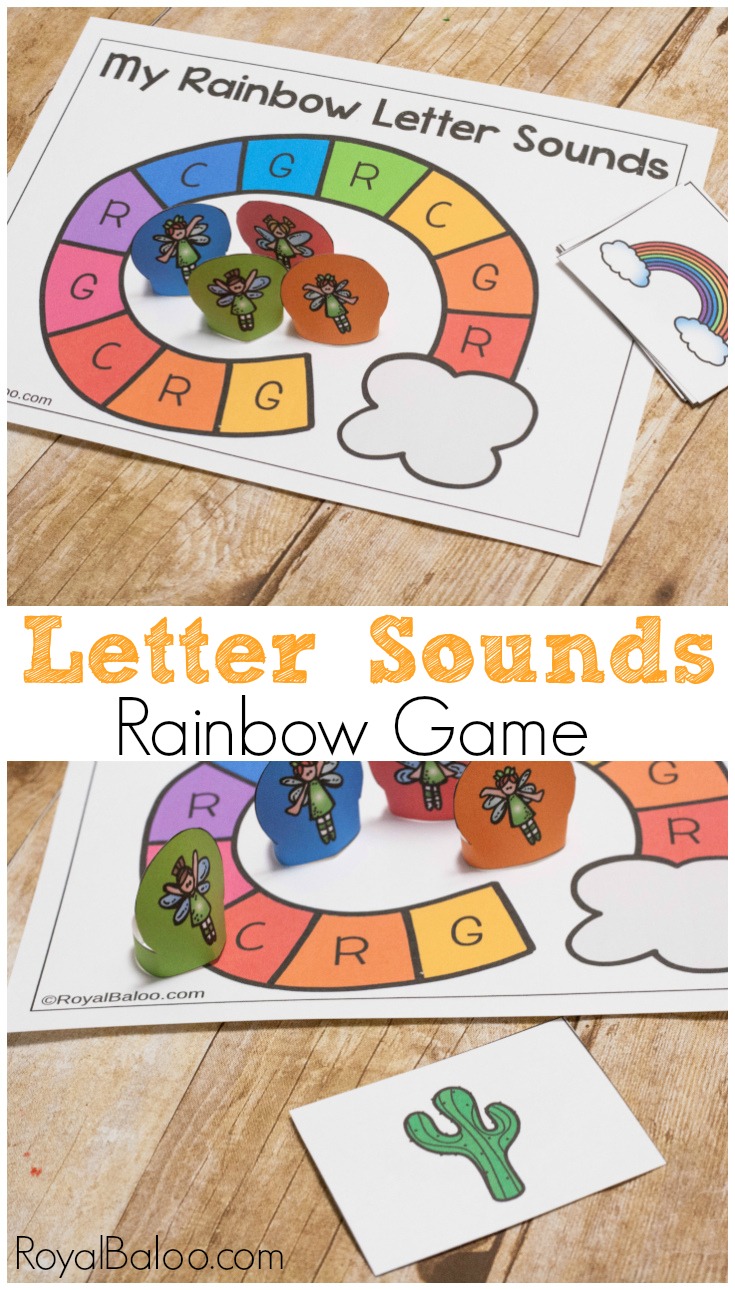 Rainbow Letter Sound Game for Preschool Fun Royal Baloo