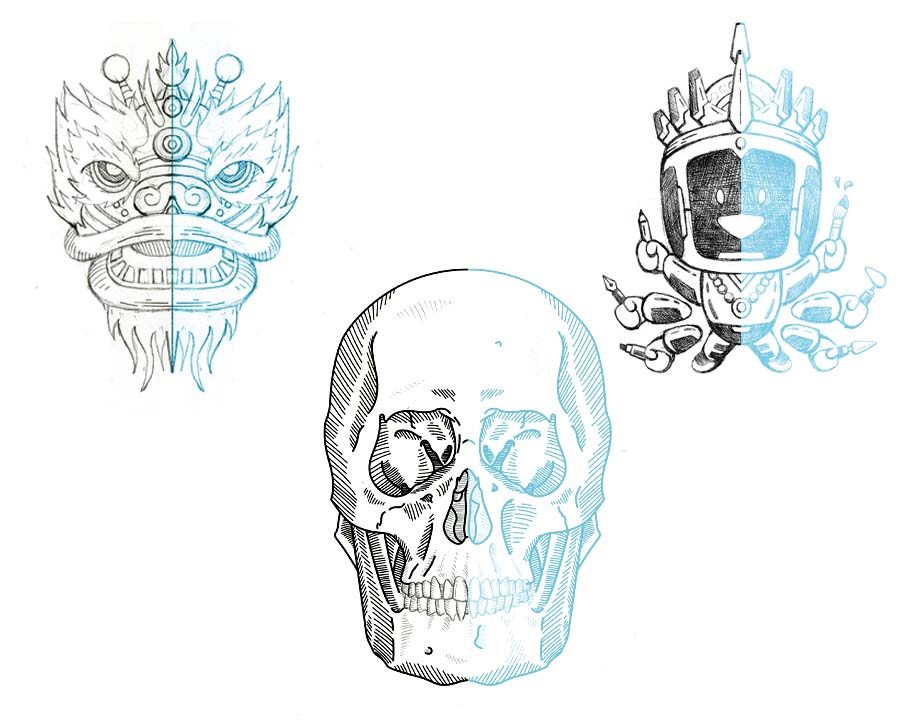 Tips on Drawing Symmetry Design Tip of the Week Go Media™ · Creativity at work!