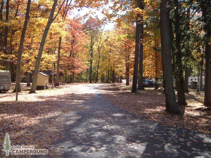 Croton Township Campground Newaygo County Exploring