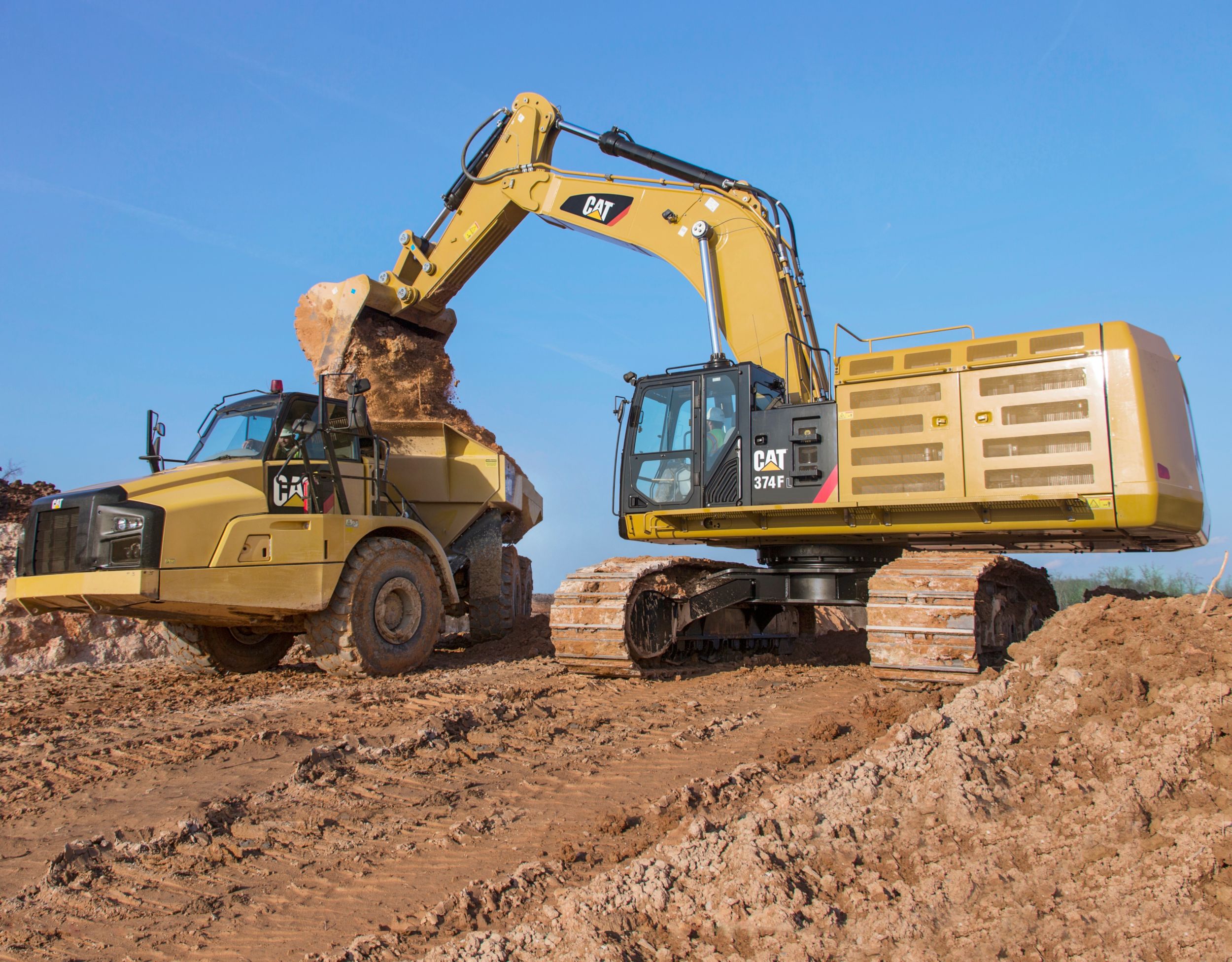 Cat 374F L Hydraulic Excavator Caterpillar