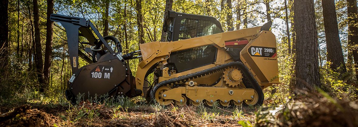 Cat® 299D2 XHP Land Management Compact Track Loader Cat Caterpillar