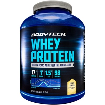 BodyTech Whey Protein 5 lb Powder French Vanilla eBay