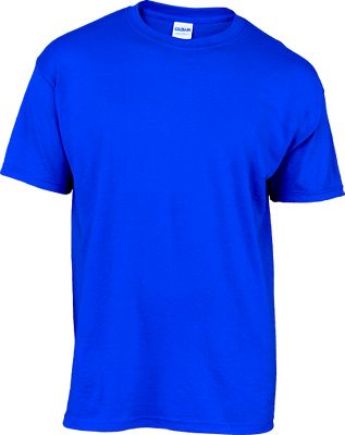 Gildan Adult 50/50 Customizable 1Color Logo Camp TShirt eBay