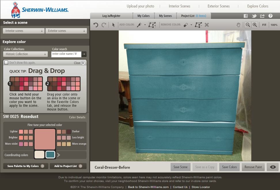 Stop Guessing... Here's How To Choose The Perfect Paint Color Every Time! Salvaged Inspirations