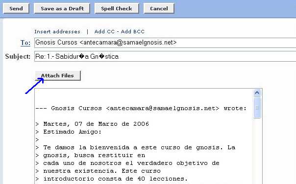 Enviando respuesta al Cuestionario con Archivo Adjunto