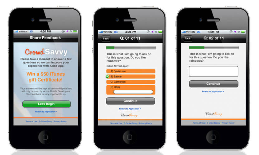 CrowdSavvy SANDBOX Software Developers for Startups