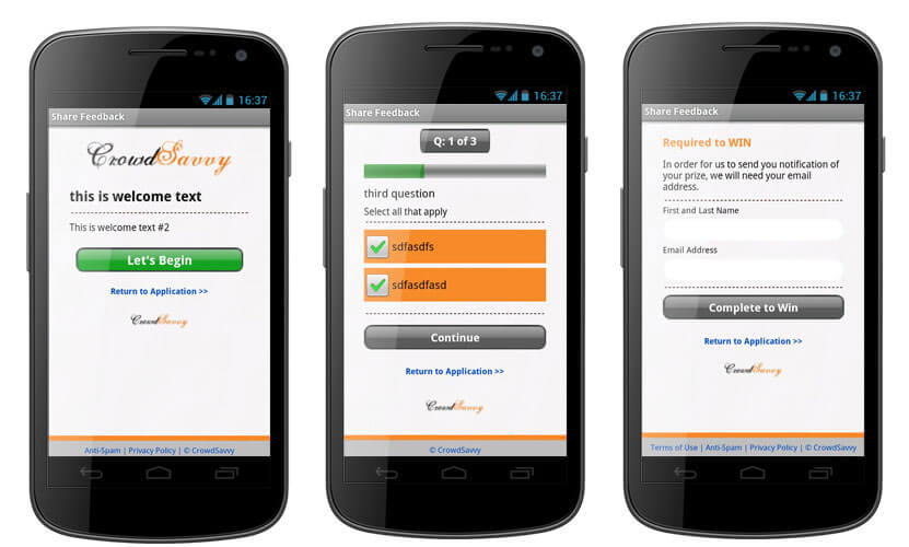 CrowdSavvy SANDBOX Software Developers for Startups