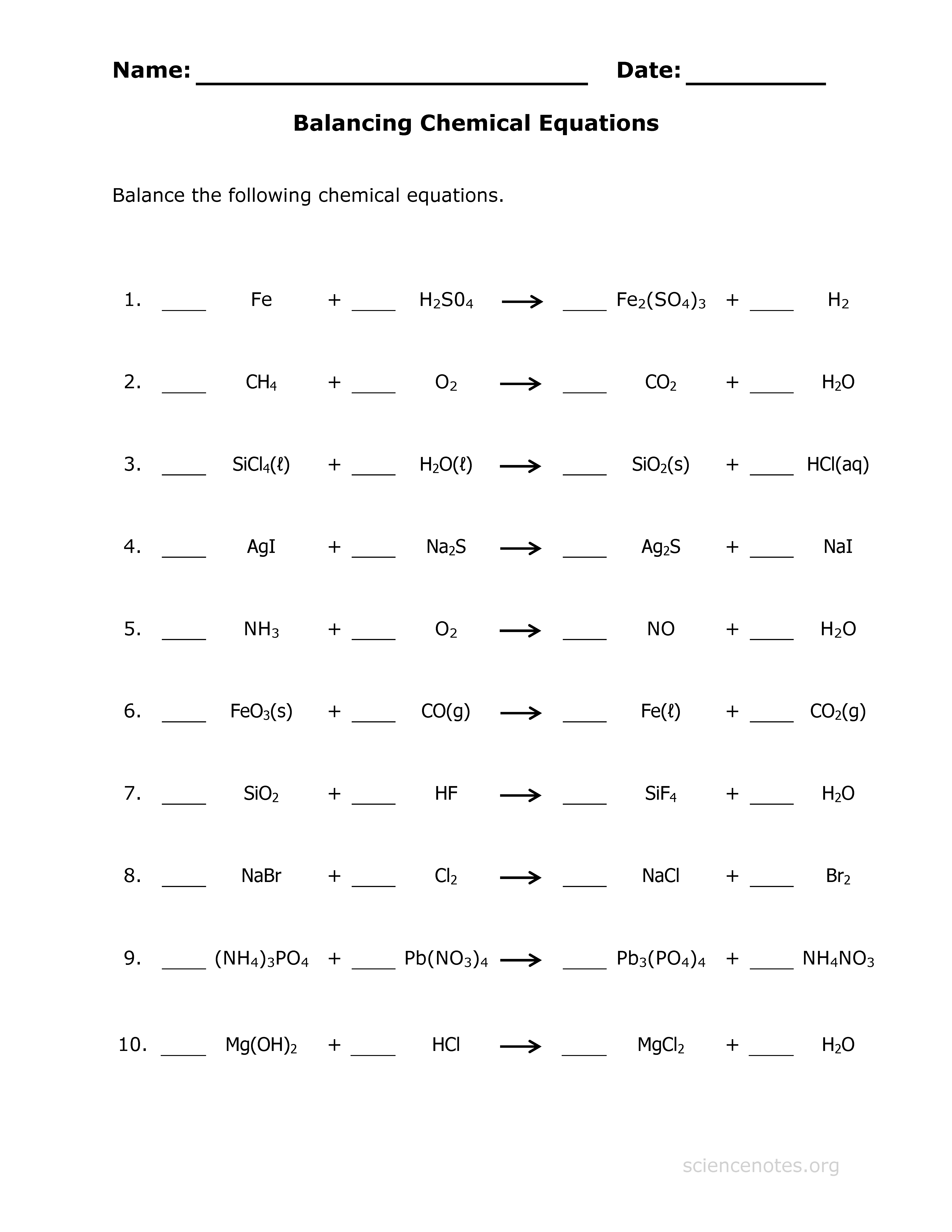 Chemistry Notes Archives Page 3 of 5 Science Notes and