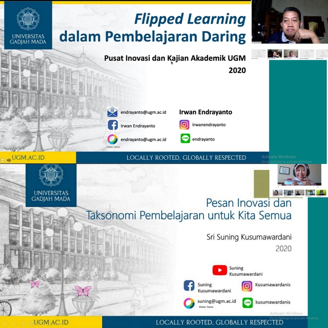 Pelatihan Ekosistem Pembelajaran Inovatif Pesan Inovasi