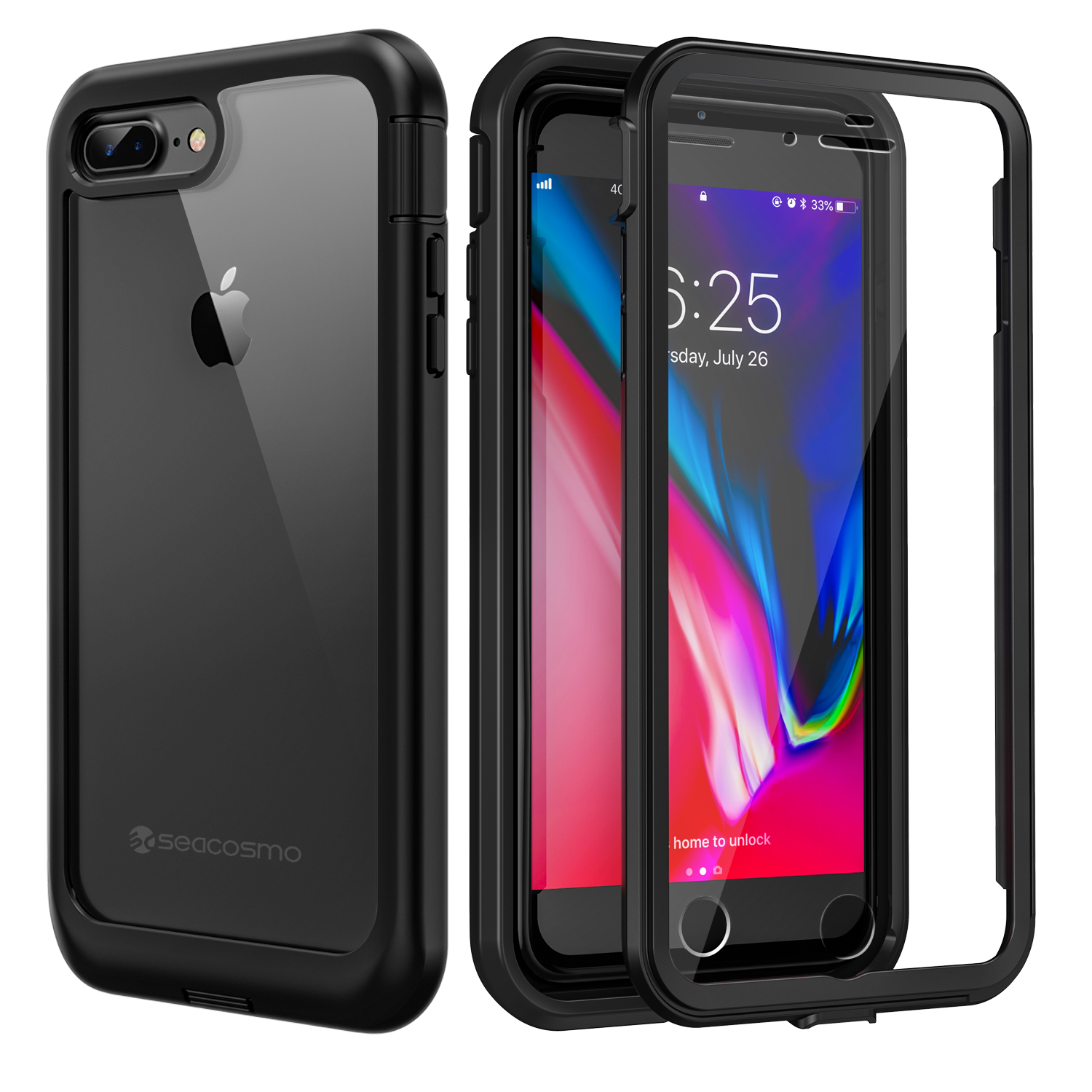 Seacosmo iPhone 7+ Plus Case,iPhone 8+ Plus Case