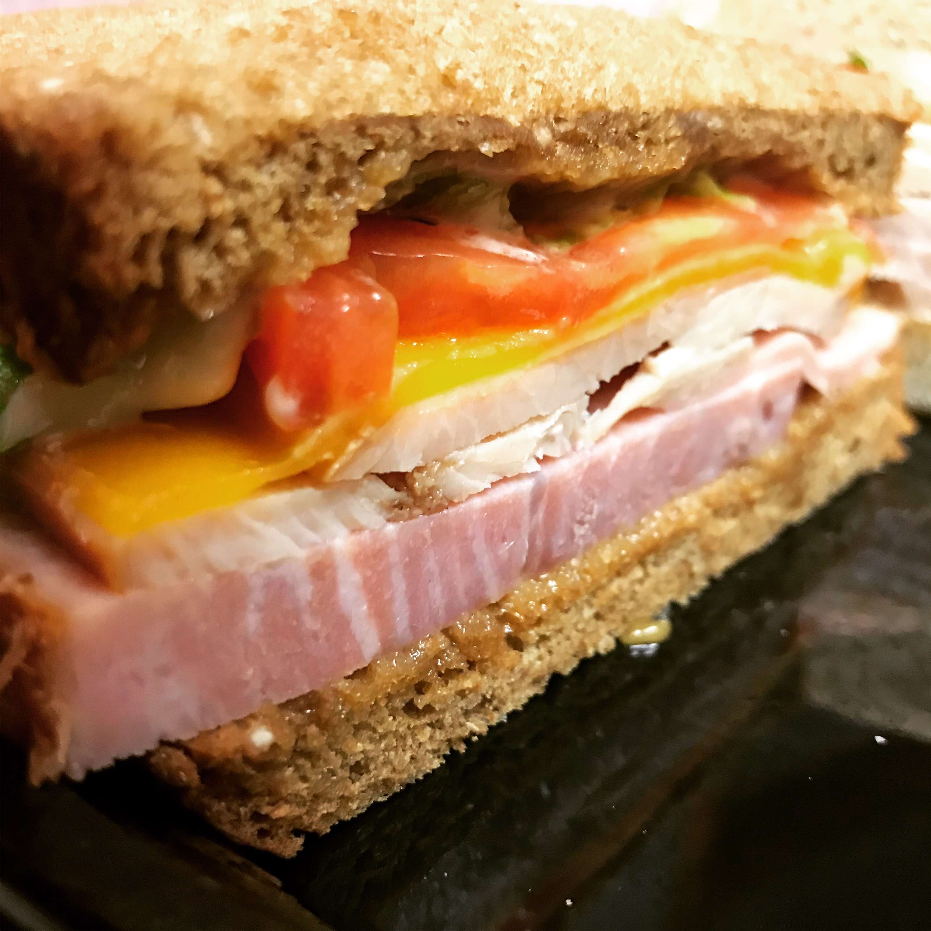 Ham and Turkey Sandwiches at Honey Baked Ham Company in