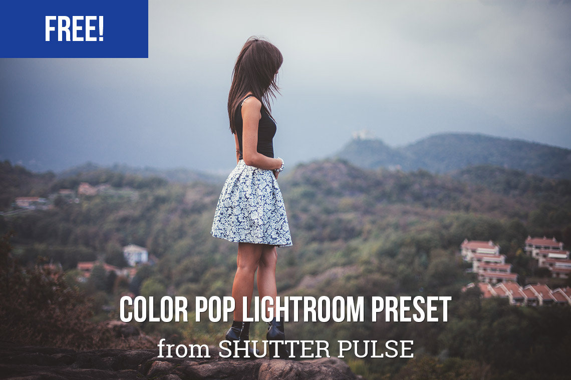 Free Color Pop Lightroom Preset Shutter Pulse