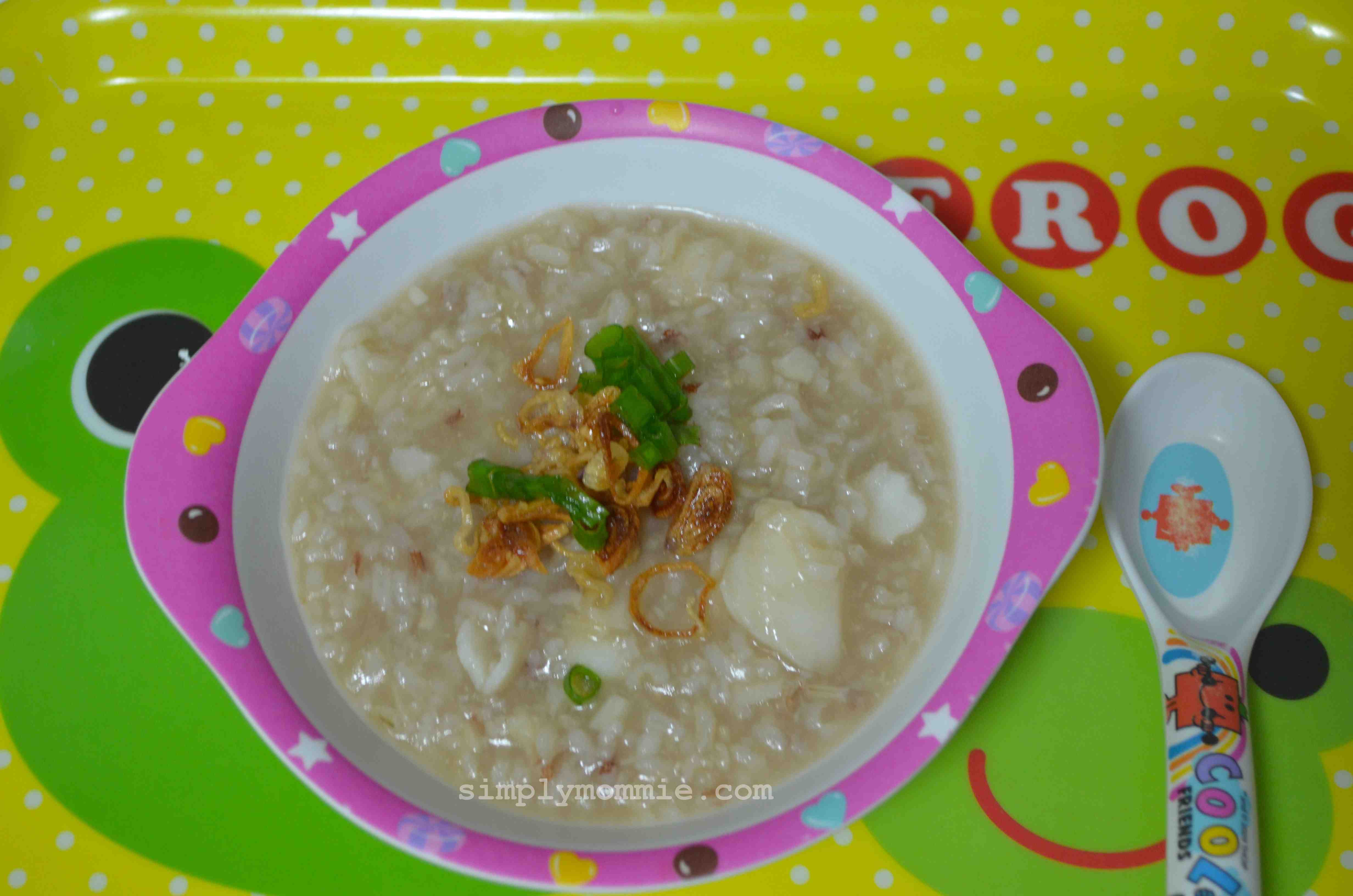 Fish porridge recipe Simply Mommie