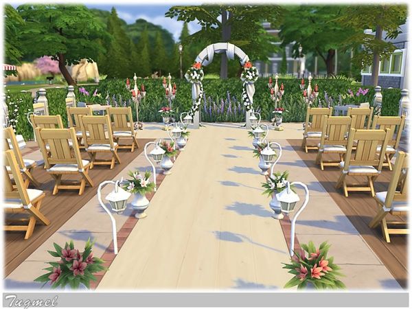 Wedding Place 01 by TugmeL at The Sims Resource » Sims 4