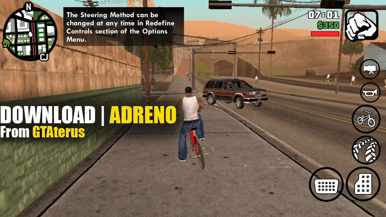 Download GTA SA Lite Android v9 Apk + Data OBB New Version
