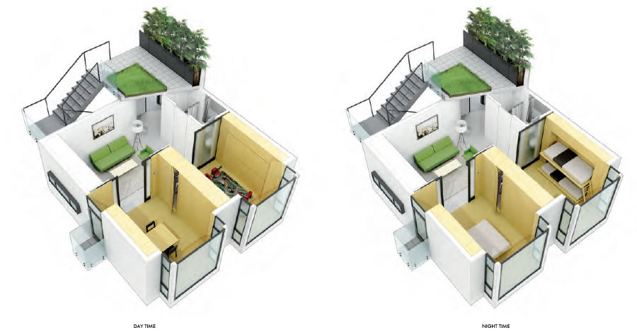 Plans For “Living Smart” In 600 Square Foot TwoBedrooms
