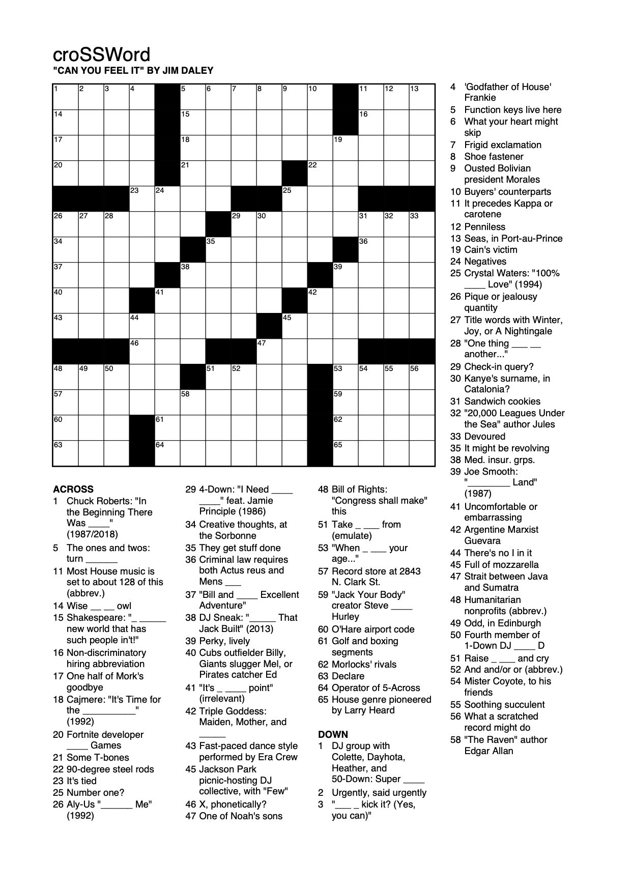 croSSWord 7/22/2020 South Side Weekly