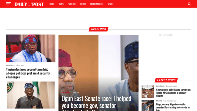 Daily Post Nigeria Nigeria News, Nigerian Newspa