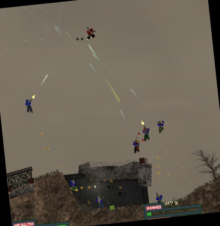 [GAME ON] Soldat Free 2D Shooter Who wants to play