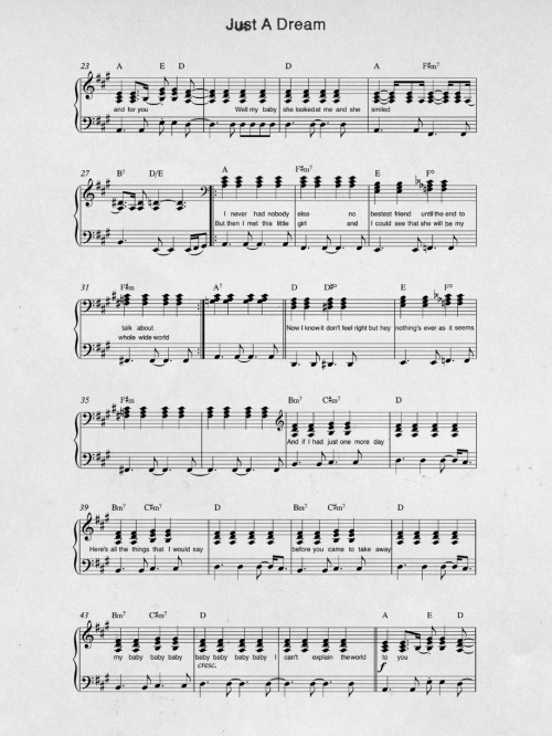 Tobias Jesso Jr. Shares “Just A Dream” Sheet Music Stereogum