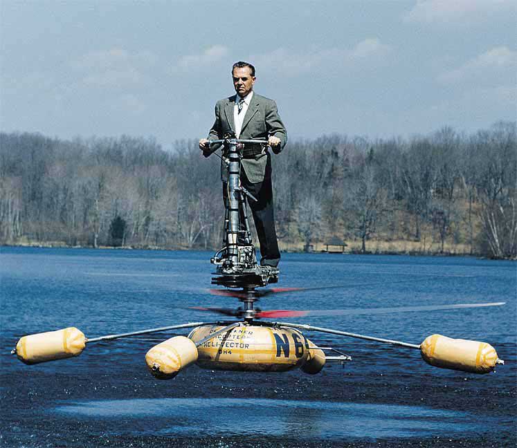 Extremely dangerous 1person helicopter 22 Words