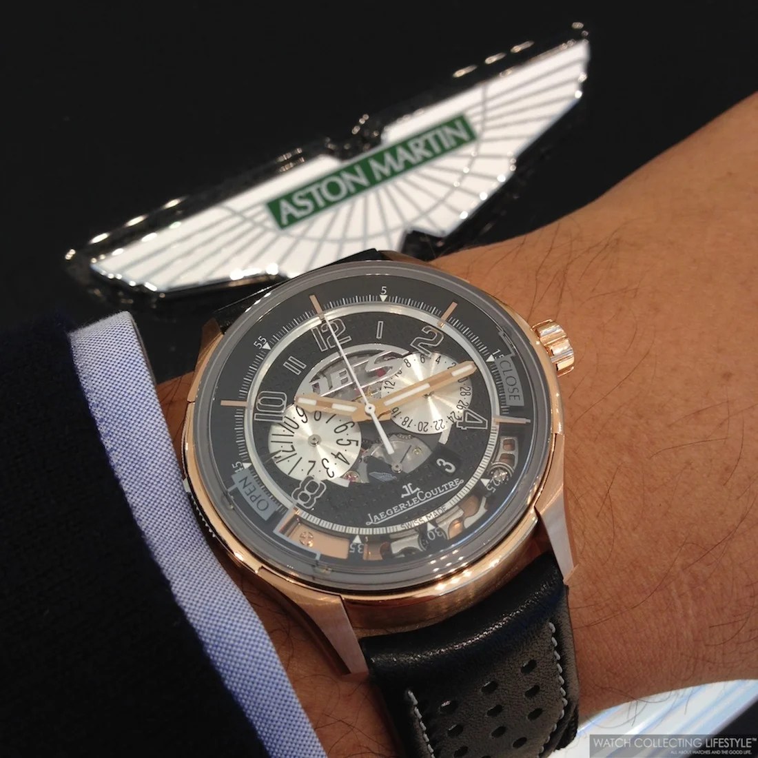 Experience Aston Martin Rapide S and a JaegerLeCoultre AMVOX2 DBS Transponder. — WATCH