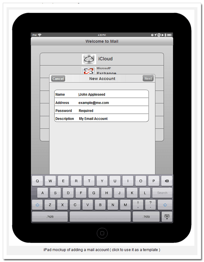 iPad Mockup Tool to Design Amazing iPad Applications