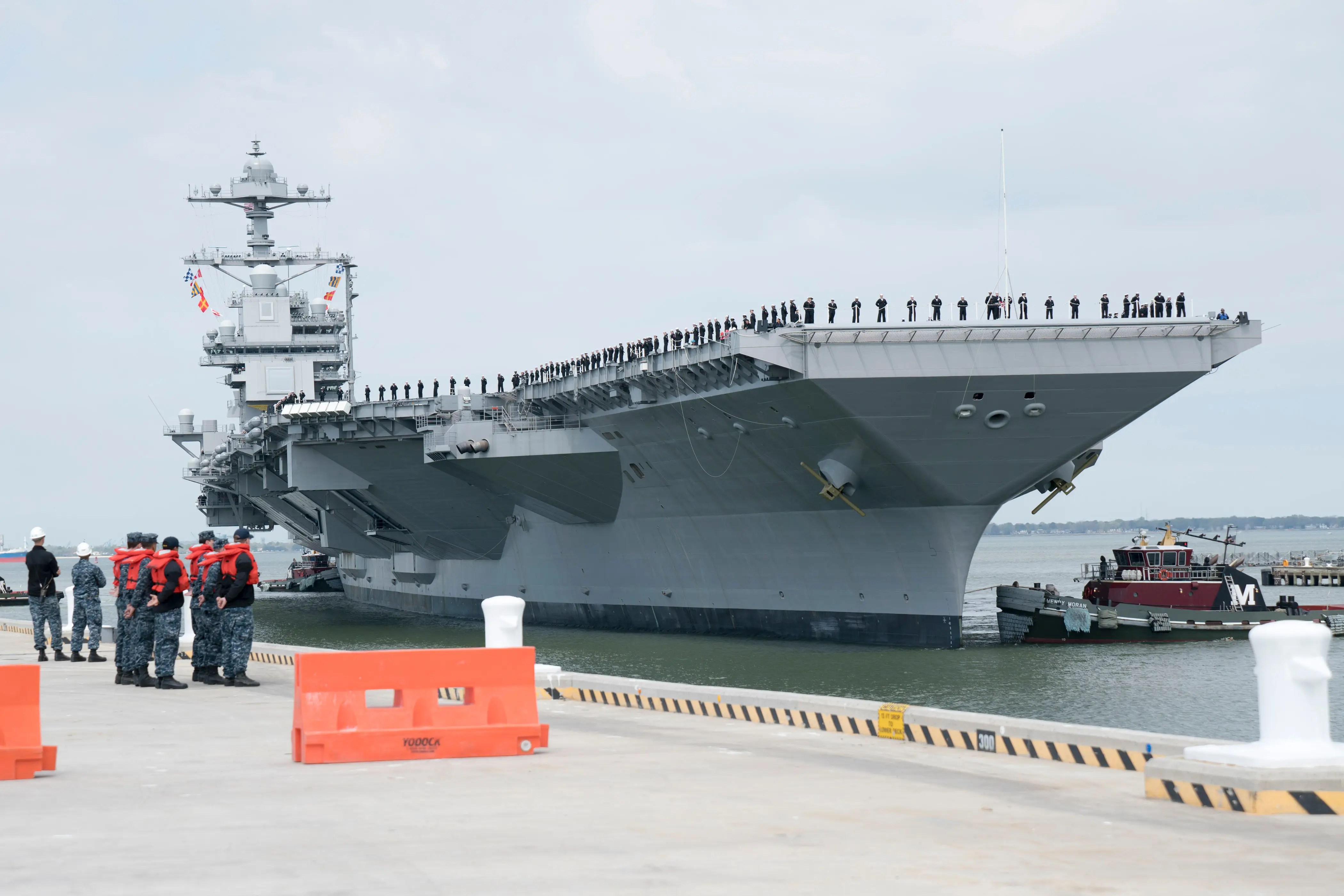 US Navy's futuristic new aircraft carrier passed its first major test Business Insider