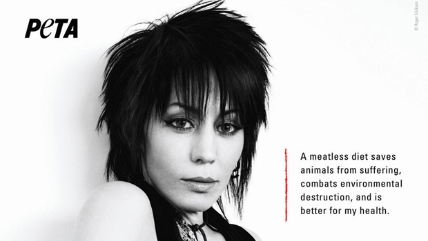 I Am Joan Jett and I Am a Vegetarian. Vegetarian Friend