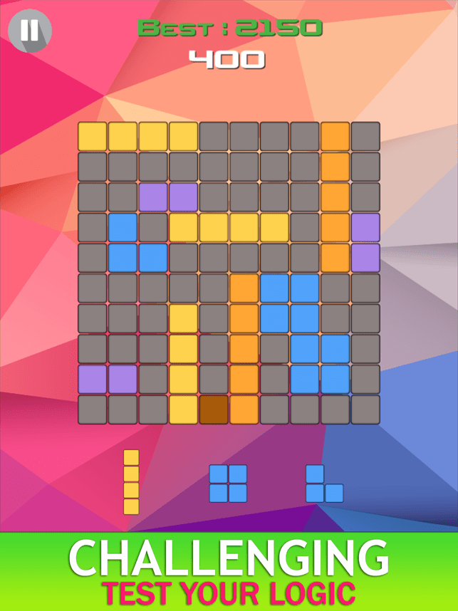 Color Tiles Game Colorful Block Puzzle Game Supercode