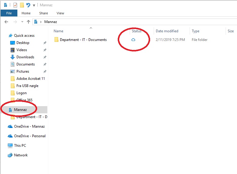 Remove a site from file explorer