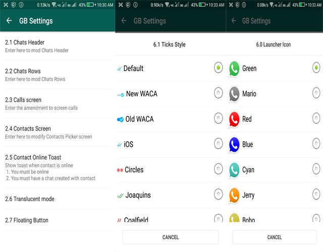 GBWhatsApp Features and Download the latest Version 6.00
