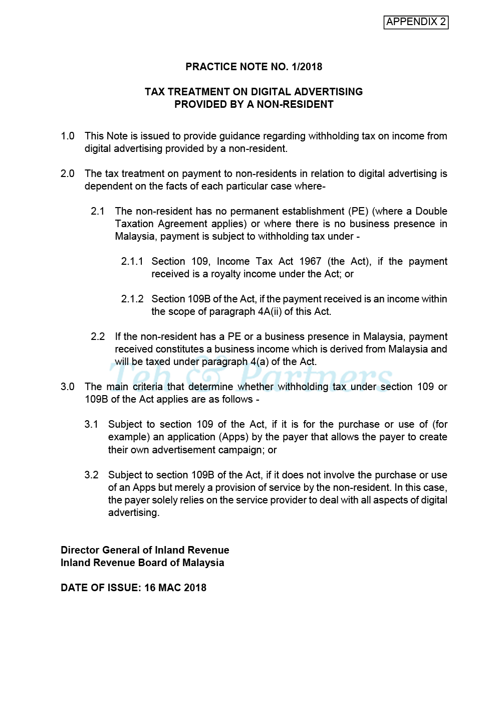Revised Guidelines on Taxation of Electronic Commerce