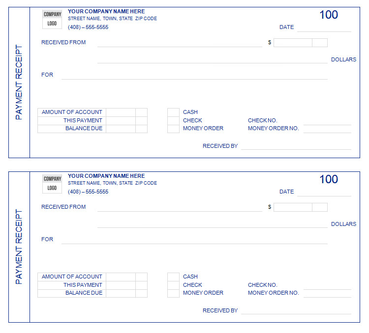 The Proper Receipt Format for Payment Received and General Basics