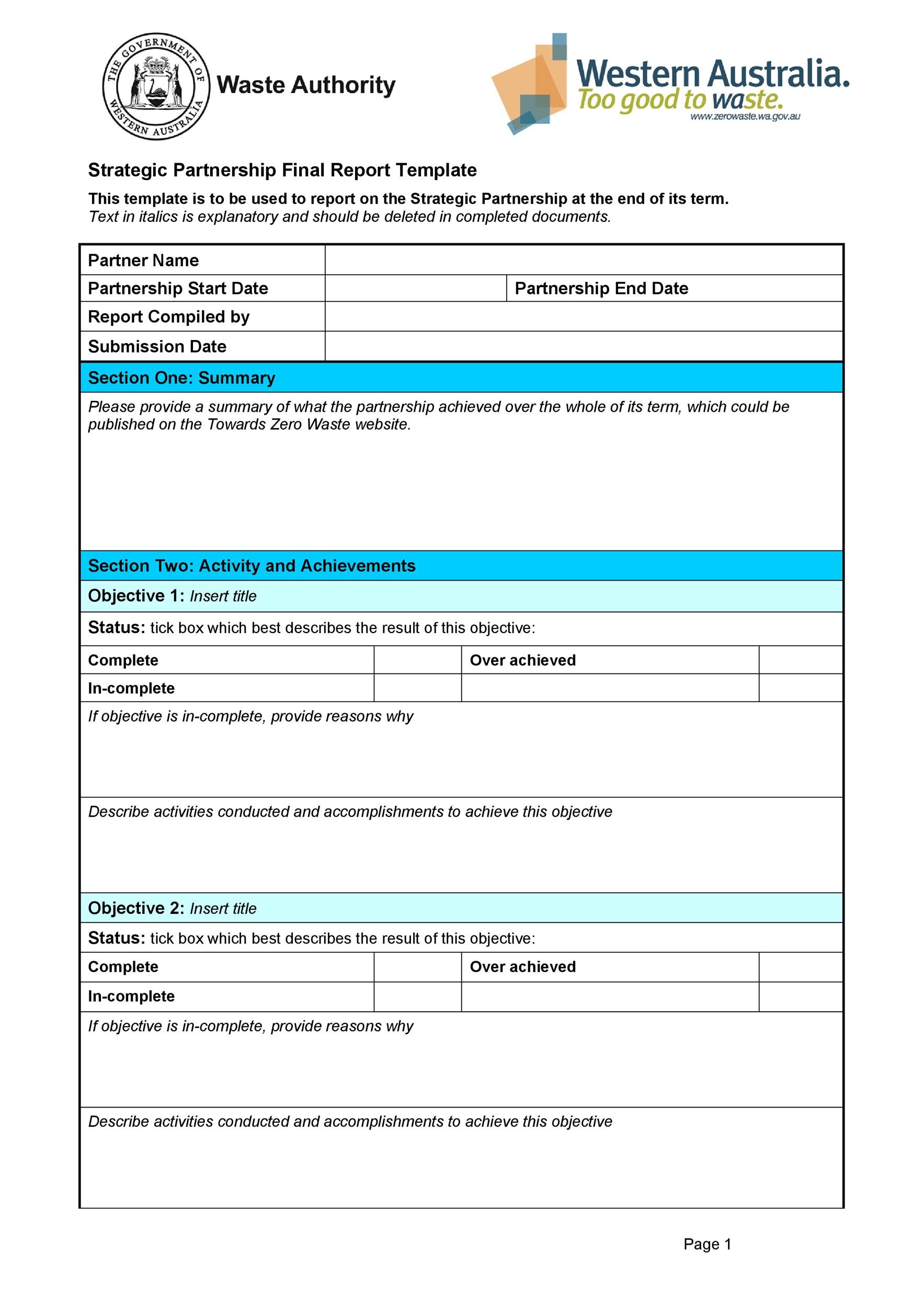 40+ Project Status Report Templates [Word, Excel, PPT] ᐅ TemplateLab
