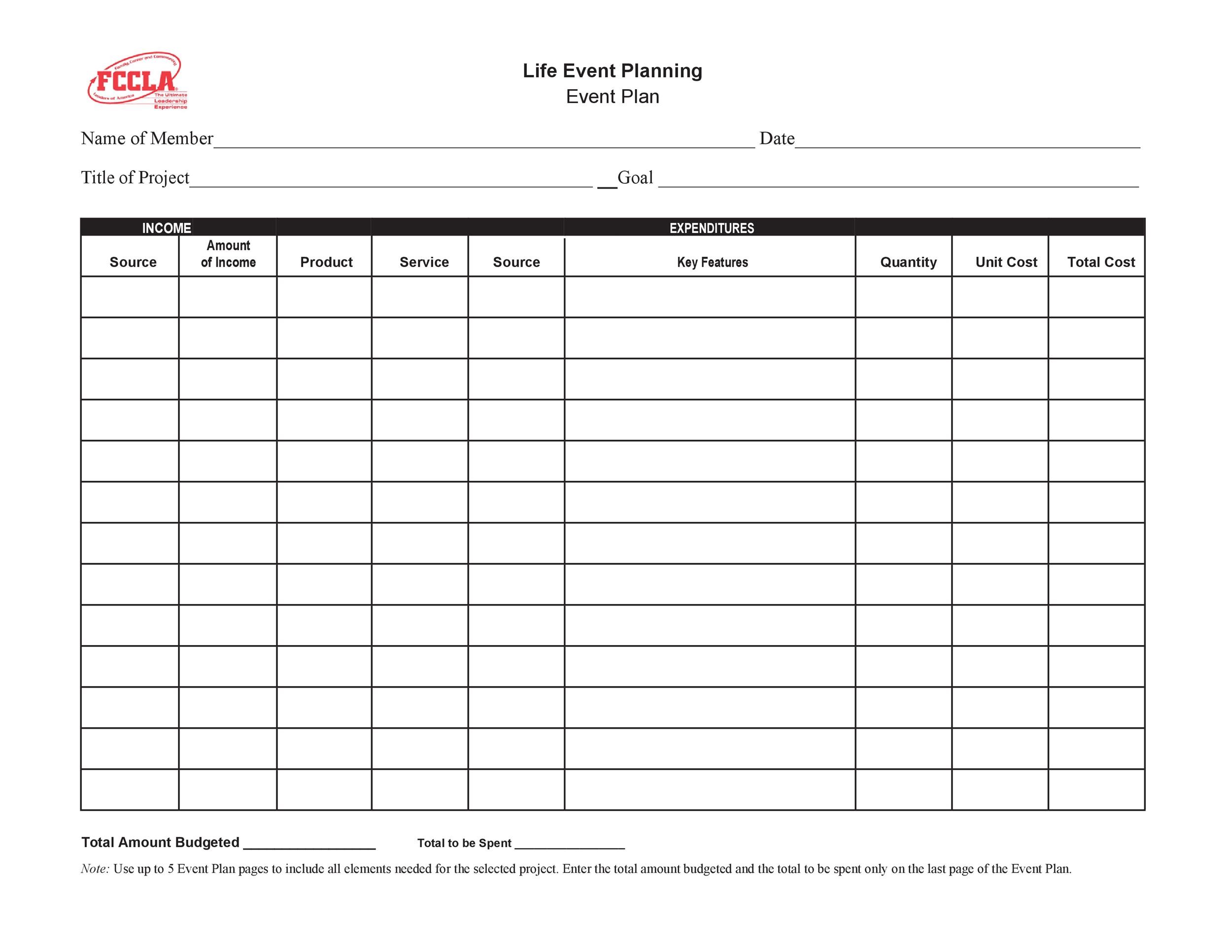 50 Professional Event Planning Checklist Templates ᐅ TemplateLab