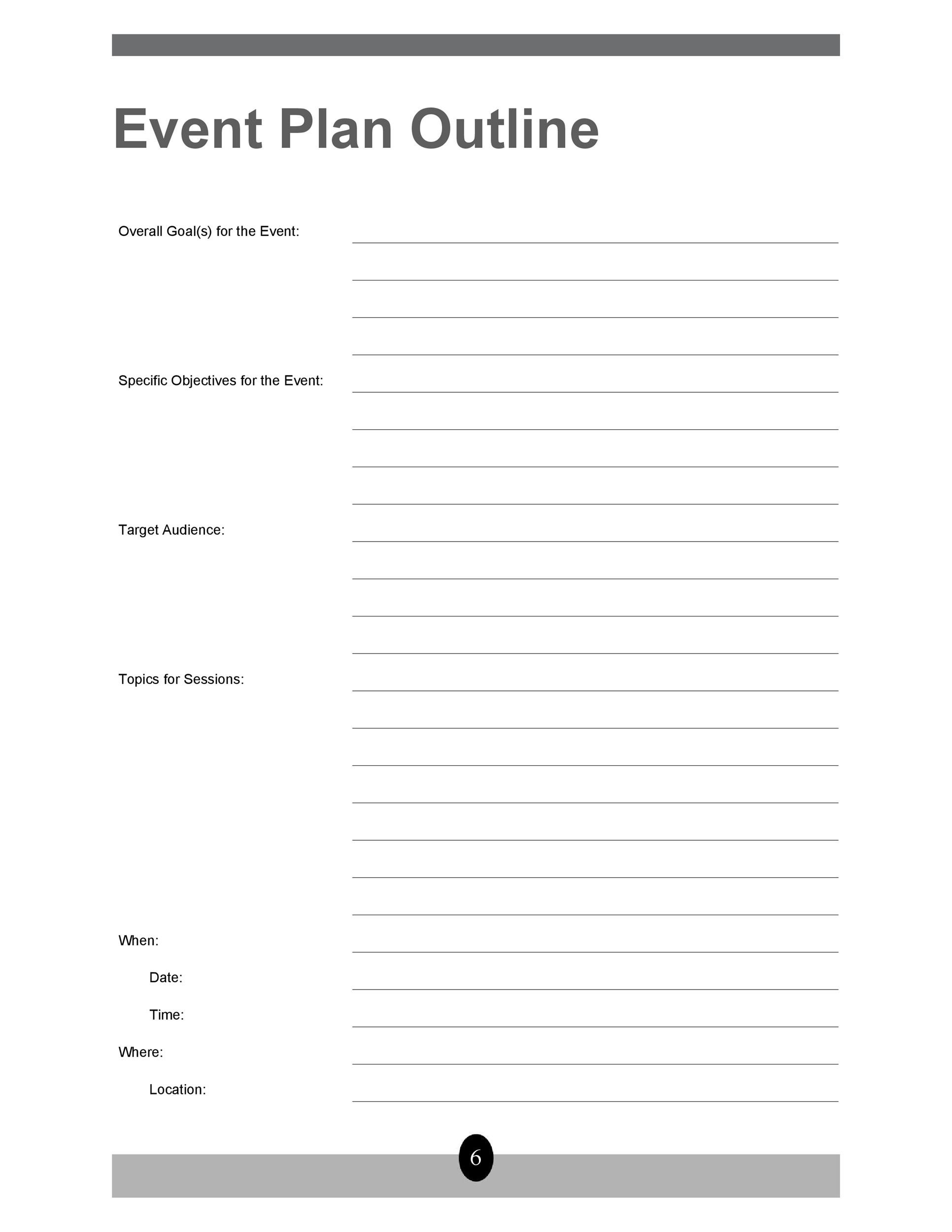 50 Professional Event Planning Checklist Templates ᐅ TemplateLab