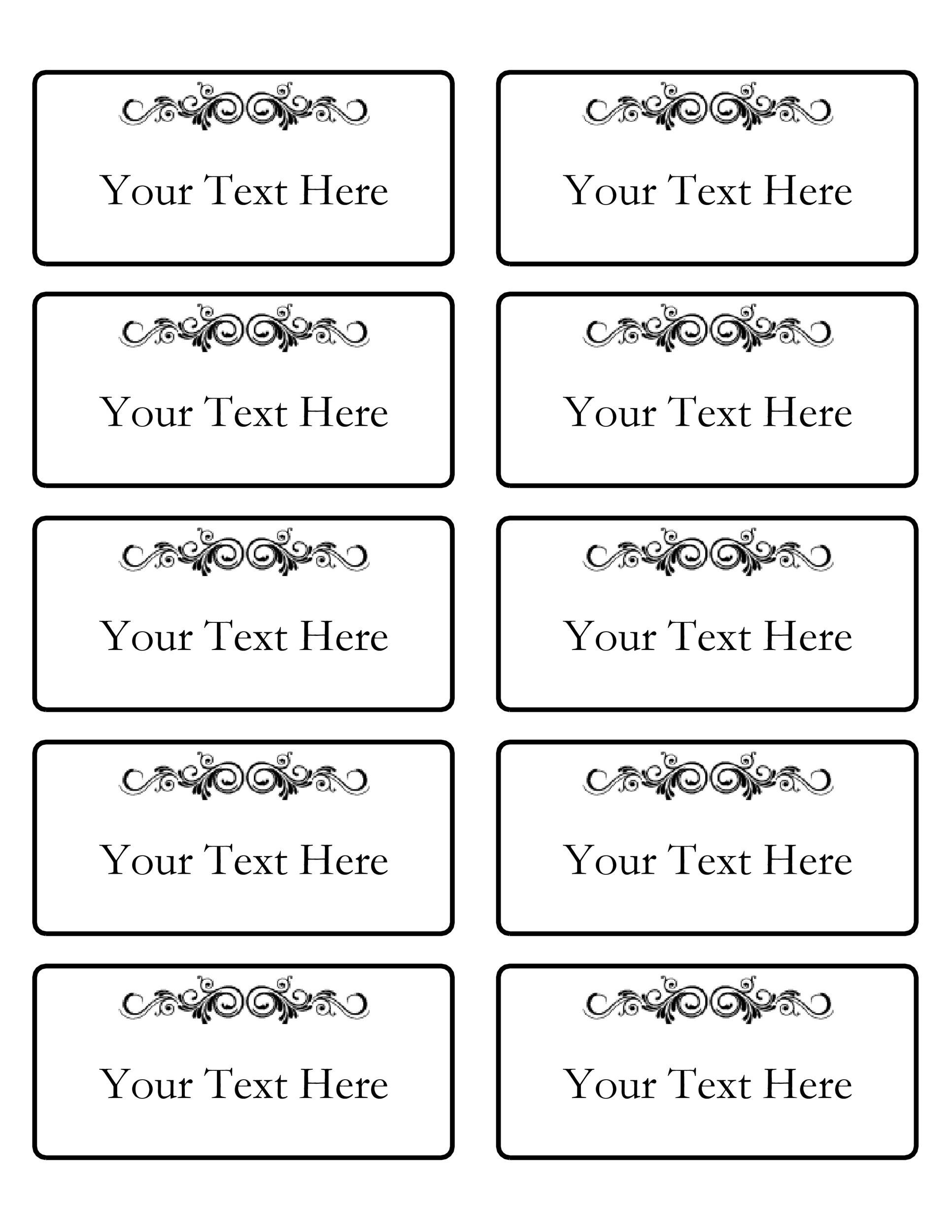 47 Free Name Tag + Badge Templates ᐅ TemplateLab