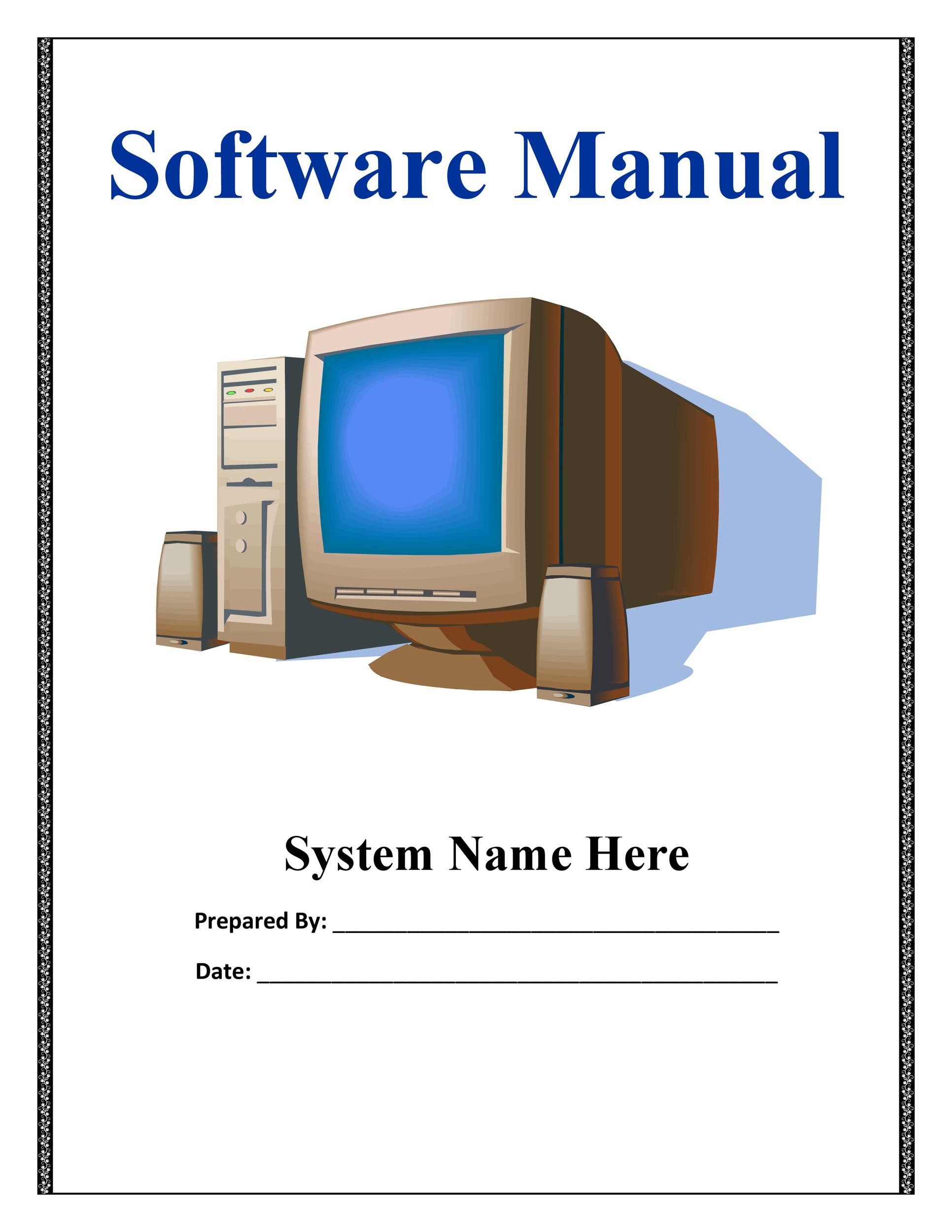 40 Free Instruction Manual Templates [Operation / User Manual]