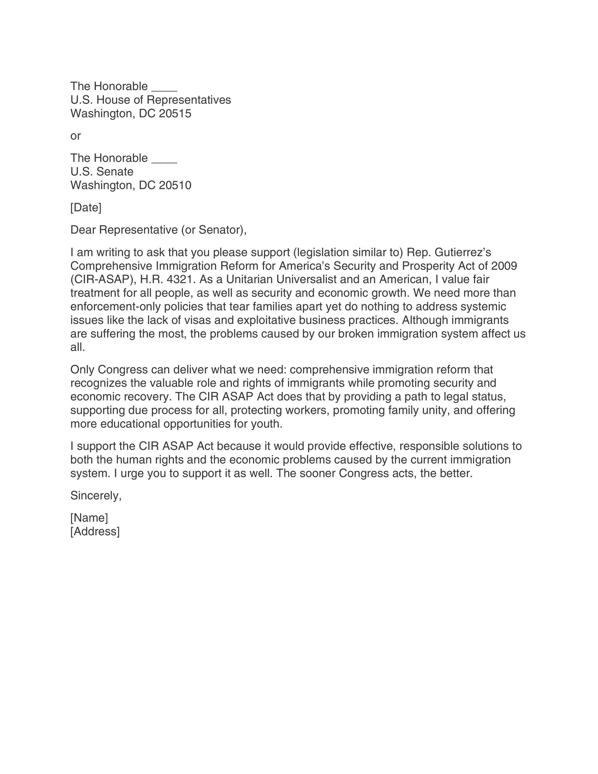 Sample Letter To Immigration Officer audreybraun