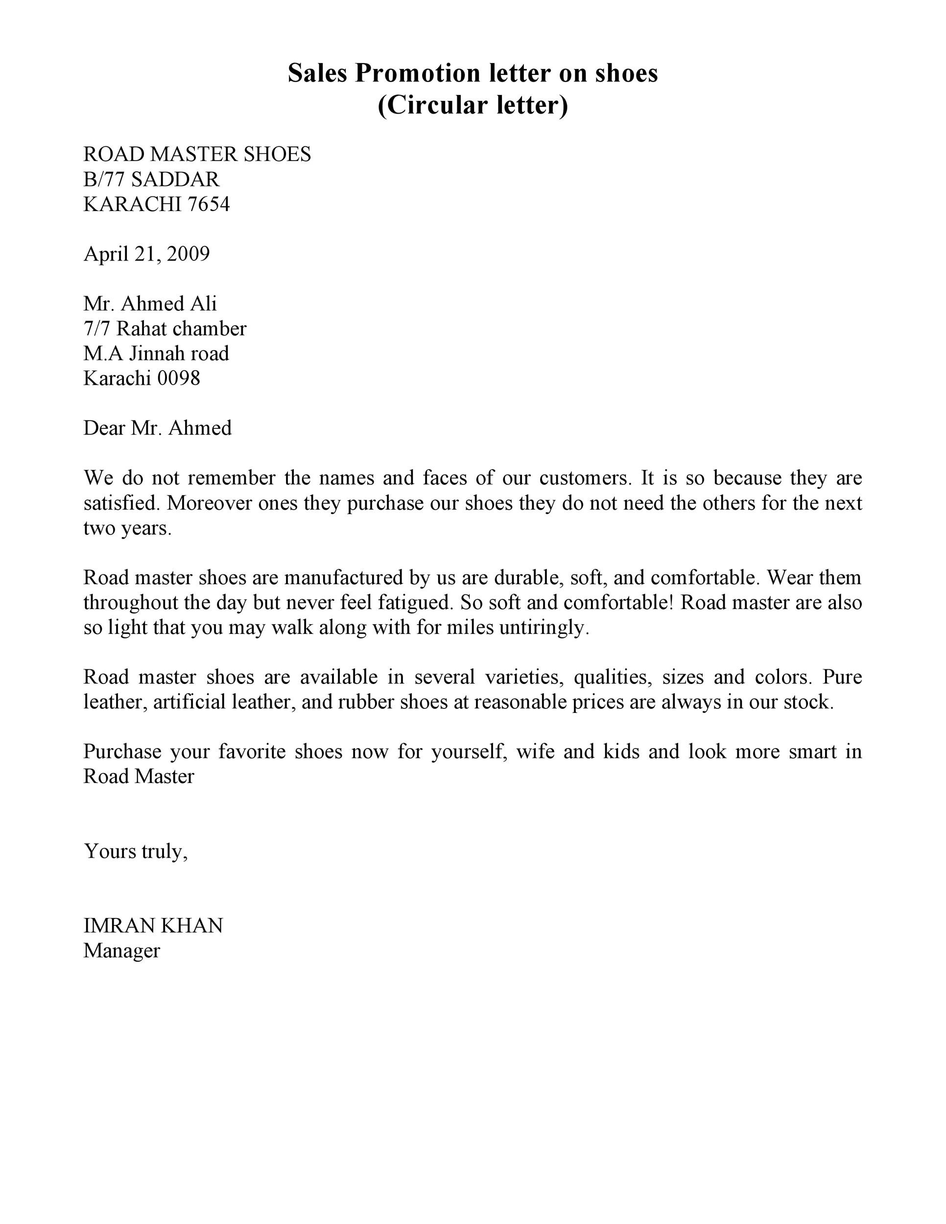 50 Effective Sales Letter Templates (w/ Examples) ᐅ TemplateLab