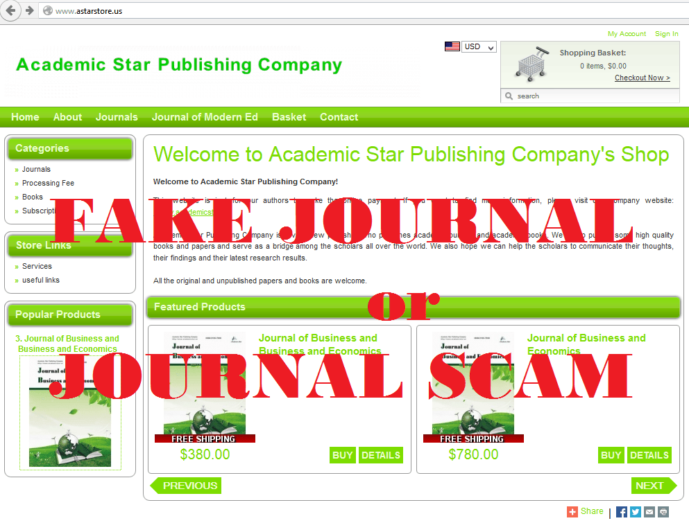 ขยะวารสาร (journal spam or scam) อีดูนิวส์