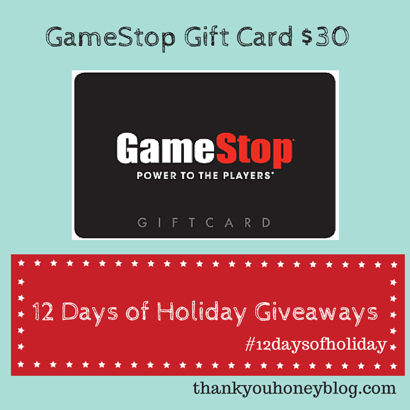Gamestop Gift Card Giveaway — Thank You Honey