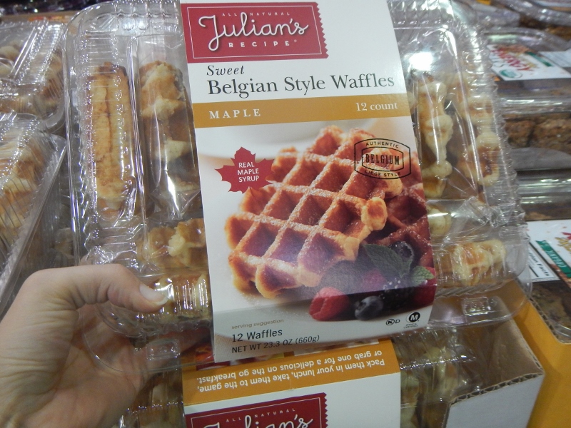 pre packaged belgian waffles costco