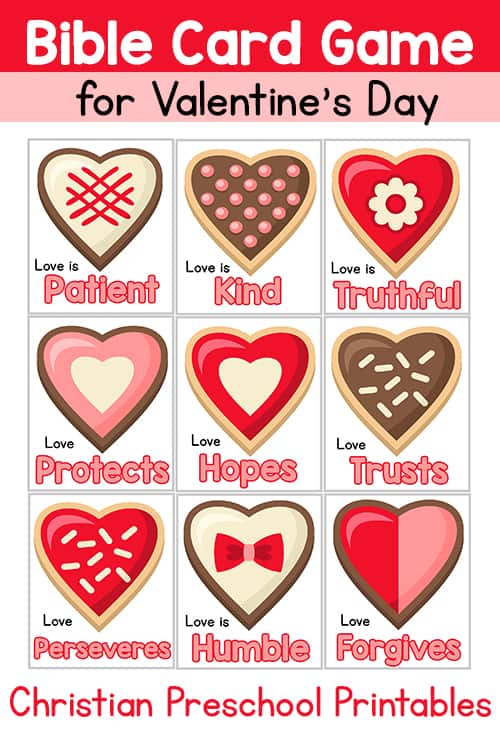 Valentine's Day Bible Printables