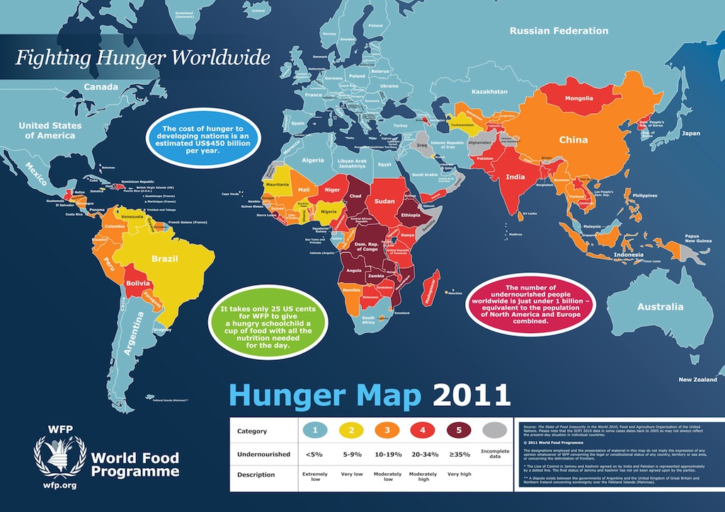 Hunger Map 2011